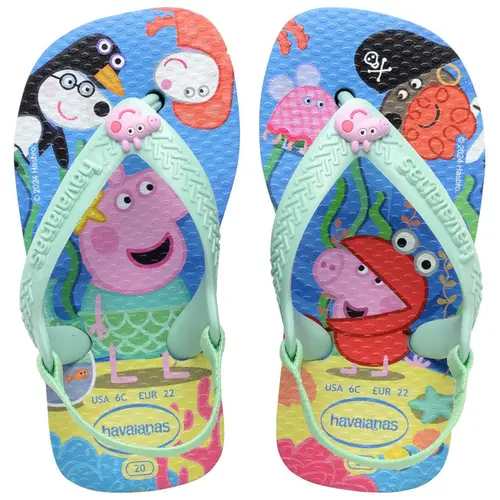 Chinelo Havaianas New Baby Peppa Pig Bebe
