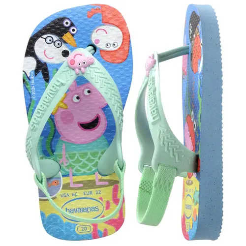 Chinelo Havaianas New Baby Peppa Pig Bebe