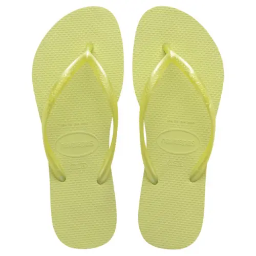 Chinelo Feminino Havaianas Slim Lisa Sem Estampa Original