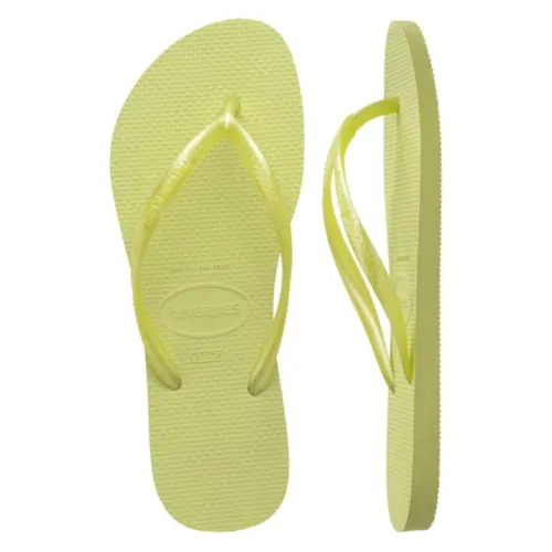 Chinelo Feminino Havaianas Slim Lisa Sem Estampa Original