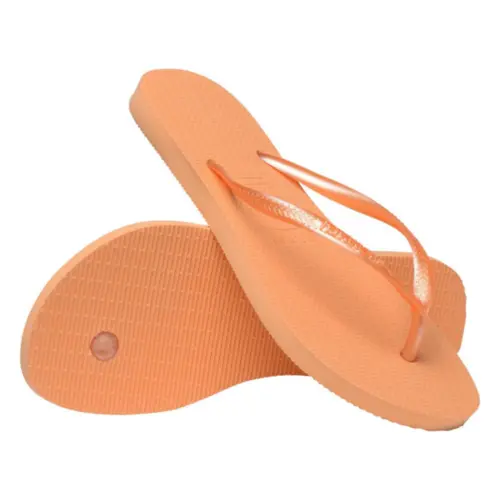 Chinelo Feminino Havaianas Slim Lisa Sem Estampa Original