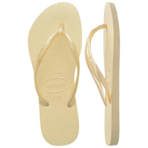 Chinelo Feminino Havaianas Slim Lisa Sem Estampa Original