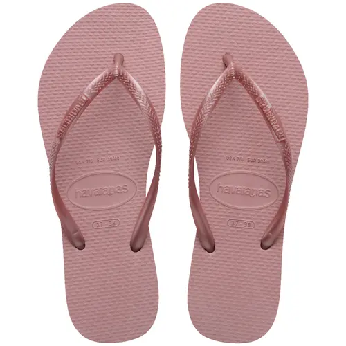 Chinelo Feminino Havaianas Slim Lisa Sem Estampa Original