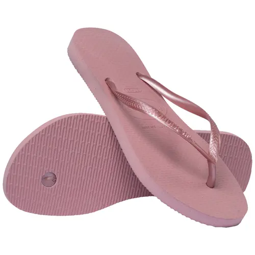 Chinelo Feminino Havaianas Slim Lisa Sem Estampa Original
