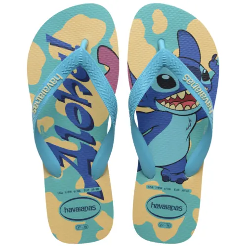 Chinelo Havaianas Infantil Top Disney Classics Stitch