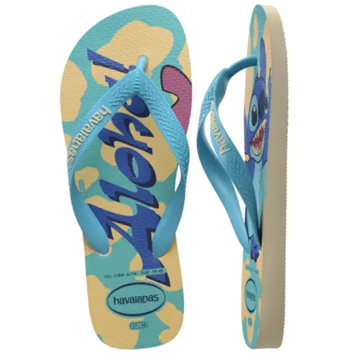 Chinelo Havaianas Infantil Top Disney Classics Stitch
