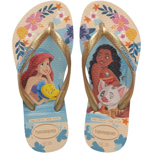 Chinelo Havaianas Kids Slim Princess Disney