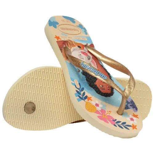 Chinelo Havaianas Kids Slim Princess Disney