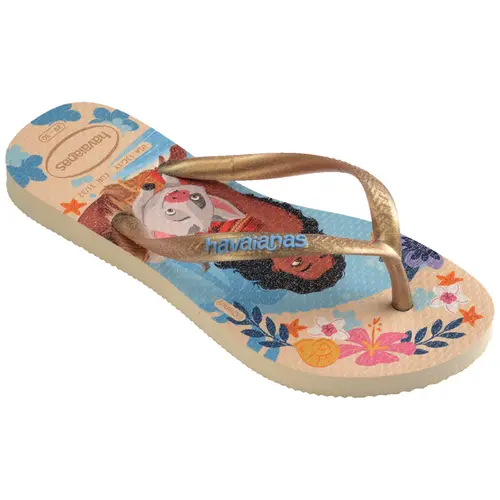 Chinelo Havaianas Kids Slim Princess Disney