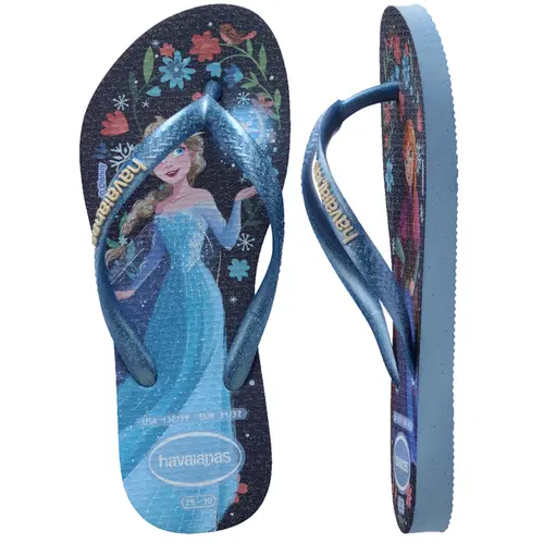Chinelo Havaianas Kids Slim Princess Disney
