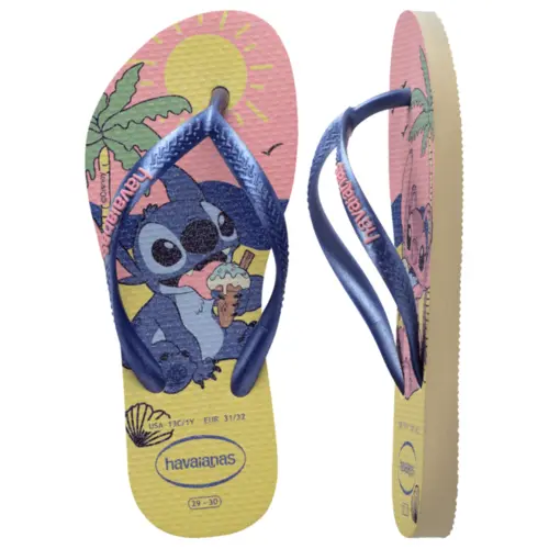 Chinelo Havaianas Kids Slim Disney Meninas