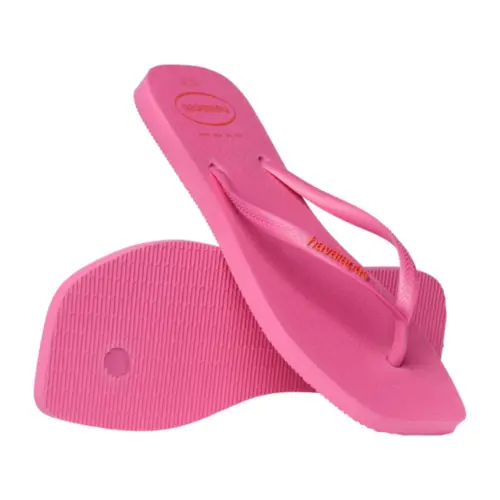 Chinelo Havaianas Slim Square logo Popup Quadadrada