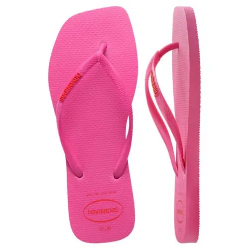 Chinelo Havaianas Slim Square logo Popup Quadadrada