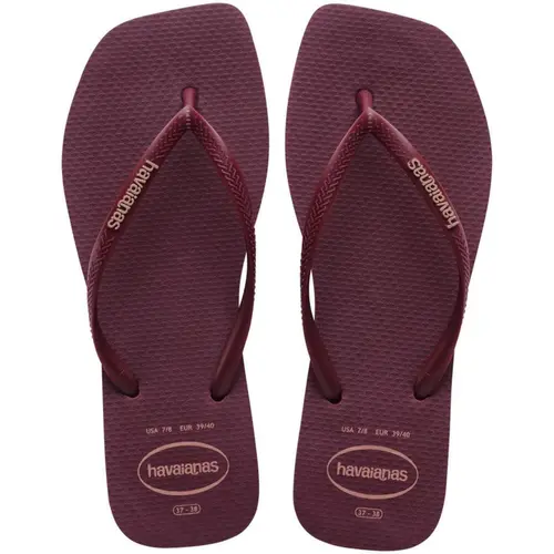 Chinelo Havaianas Slim Square logo Popup Quadadrada