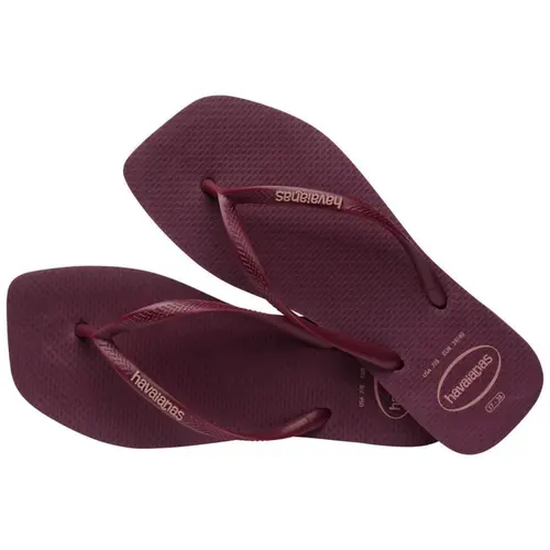Chinelo Havaianas Slim Square logo Popup Quadadrada