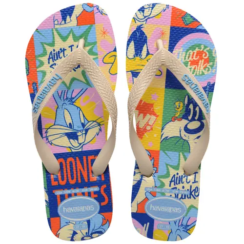 Chinelo Havaianas Top Warner Classics Cartoon Looney tunes