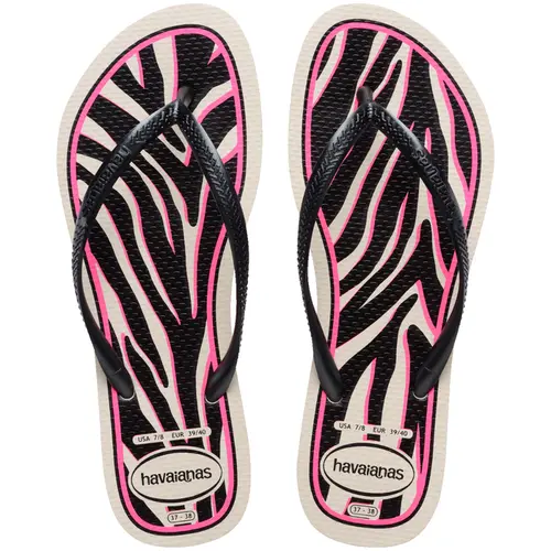 Chinelo Havaianas Slim Animals Feminino De Oncinha