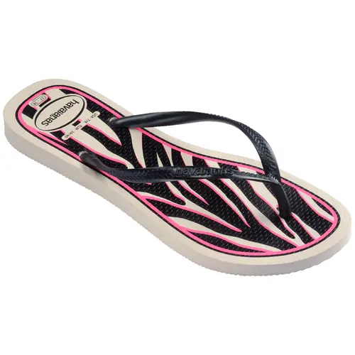 Chinelo Havaianas Slim Animals Feminino De Oncinha