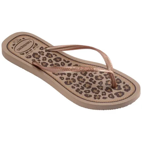 Chinelo Havaianas Slim Animals Feminino De Oncinha