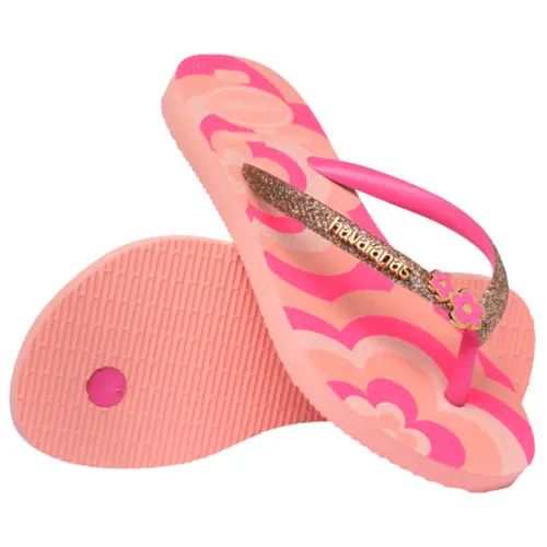 Chinelo Havaianas Kids Slim Glitter II