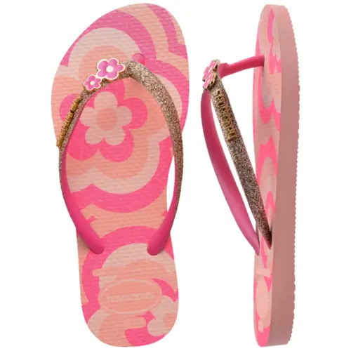 Chinelo Havaianas Kids Slim Glitter II
