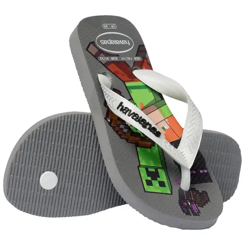 Chinelo Havaianas Kids Minecraft
