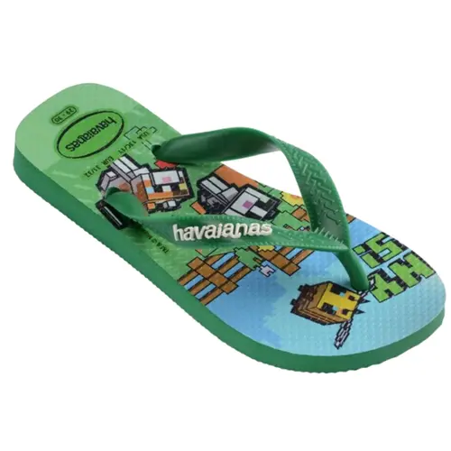 Chinelo Havaianas Kids Minecraft