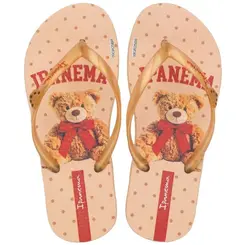 Chinelo Ipanema Hype Infantil Urso de Pelucia