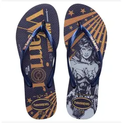 Chinelo Feminino Havaianas Slim Warner Classics Mulher Maravilha