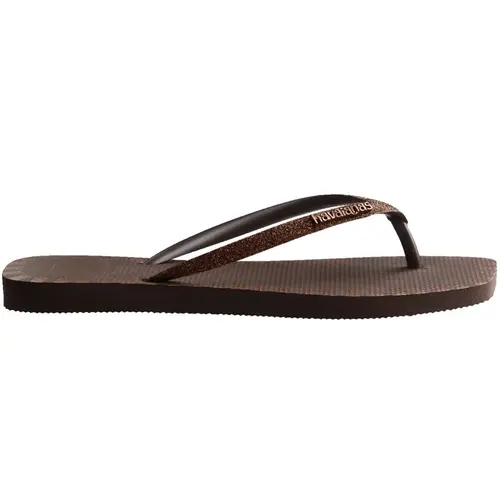 Chinelo Havaianas Slim Square Glitter Contour
