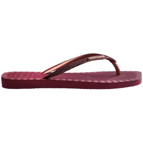 Chinelo Havaianas Slim Square Glitter Contour