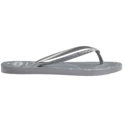 Chinelo Feminino Havaianas Slim Glitter Edge Original e Confortavel