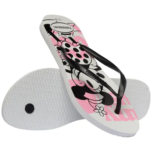Chinelo Havaianas Minnie Slim Disney Feminino