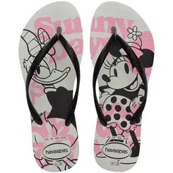 Chinelo Havaianas Minnie Slim Disney Feminino