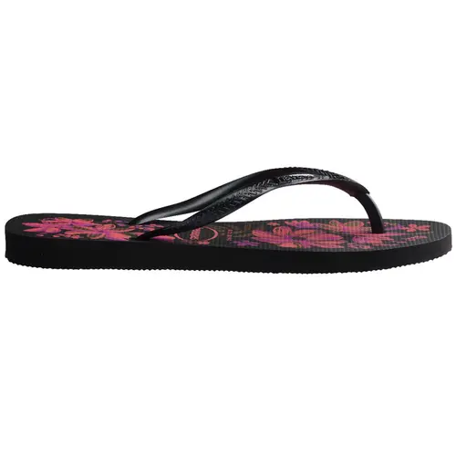 Chinelo Havaianas Slim Organic Floral Feminino