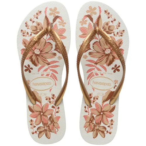 Chinelo Havaianas Slim Organic Floral Feminino