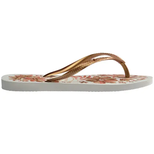 Chinelo Havaianas Slim Organic Floral Feminino
