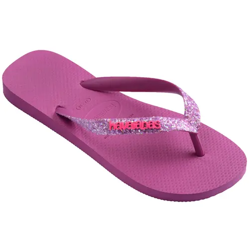 Chinelo Havaianas Top Glitter Neon Feminino