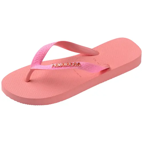 Chinelo Havaianas Top Glitter Neon Feminino