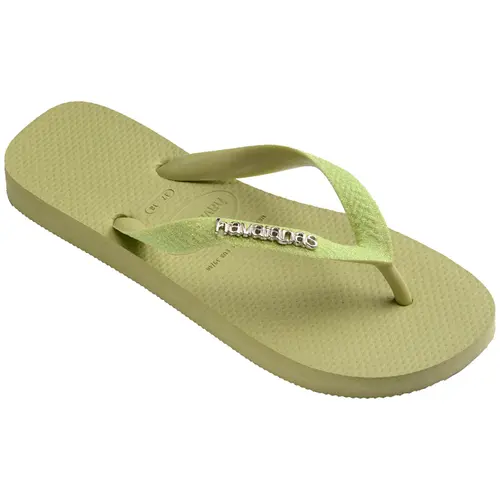Chinelo Havaianas Top Glitter Neon Feminino