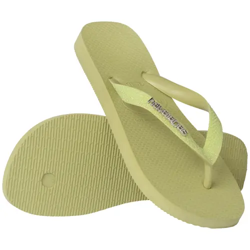 Chinelo Havaianas Top Glitter Neon Feminino