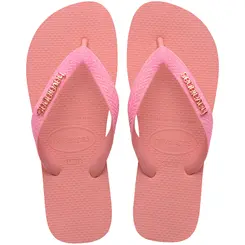 Chinelo Havaianas Top Glitter Neon Feminino