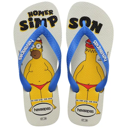Chinelo Havaianas Simpsons Unissex