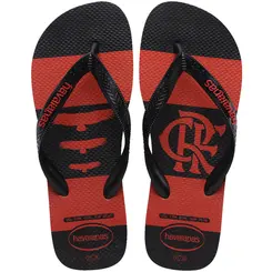 Chinelo Havaianas Top Times Flamengo Mengão