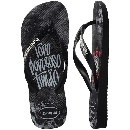 Chinelo Havaianas Top Times Corinthians Todo Poderoso Timao