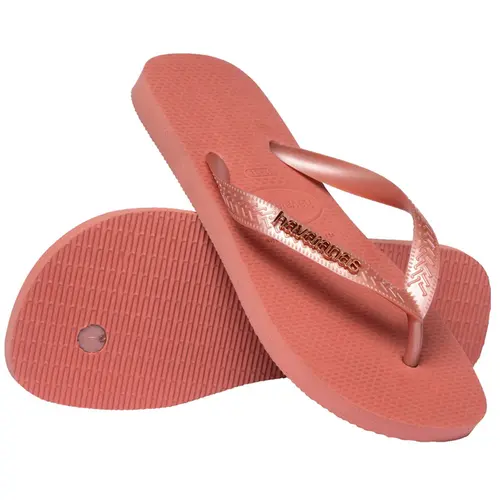 Chinelo Havaianas Top Logo Metallic Original e Confortavel