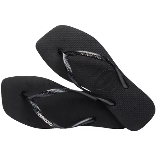 SANDALIA HAVAIANAS SLIM SQUARE LOGO METALLIC