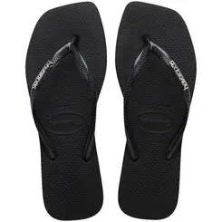SANDALIA HAVAIANAS SLIM SQUARE LOGO METALLIC