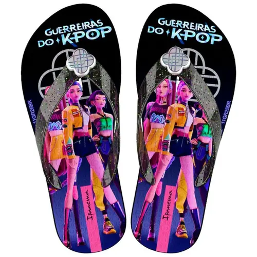 Chinelo Ipanema Infantil Guerreiras Do K-Pop Rumi Original