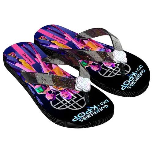 Chinelo Ipanema Infantil Guerreiras Do K-Pop Rumi Original